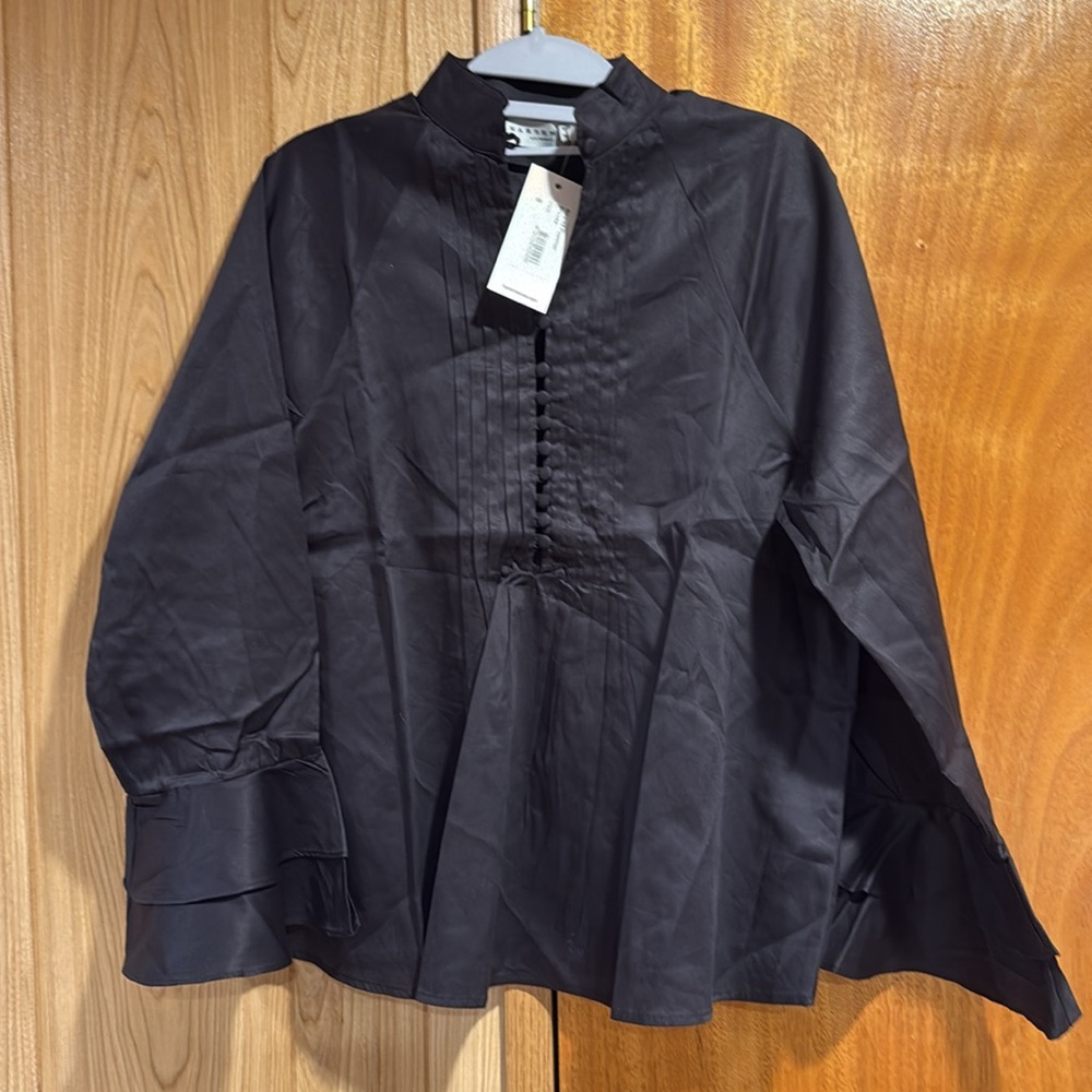 Harshman Nagisa Cotton Popover Blouse - Picture 5 of 5